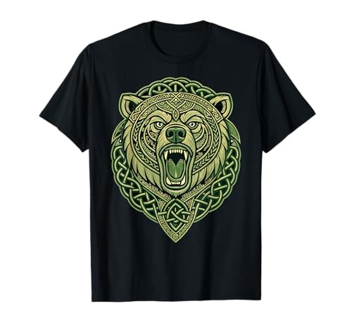 Oso vikingo - Nudo de guerrero vikingo - nórdico Camiseta