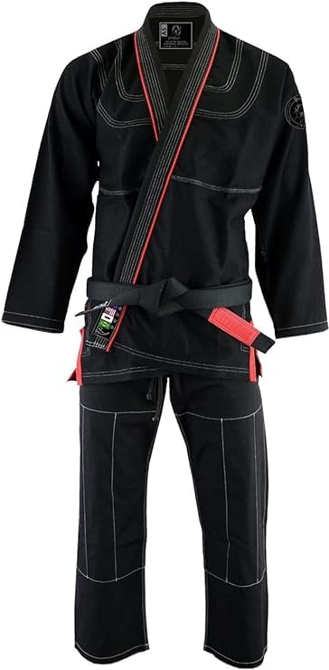 ULTIMATE FIGHT GEAR UFG Premium Brazilian Jiu Jitsu - BJJ Kimono Gi Uniform Kids Adults Unisex Heavy GSM Pure Cotton