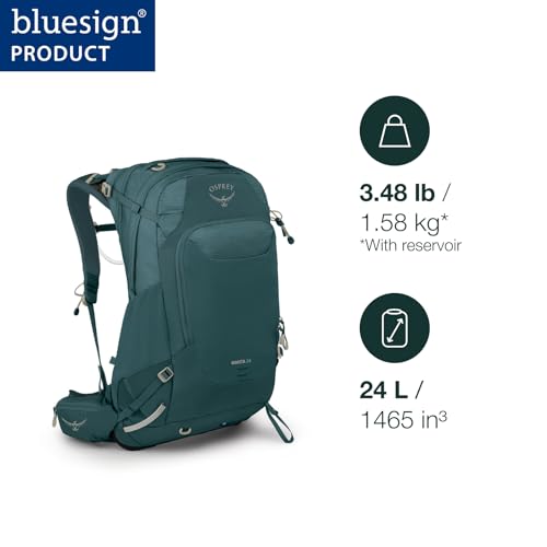 Image of Osprey Manta Men's Hiking Backpack with Hydraulics Reservoir - Hydration Pack with Water Bladder