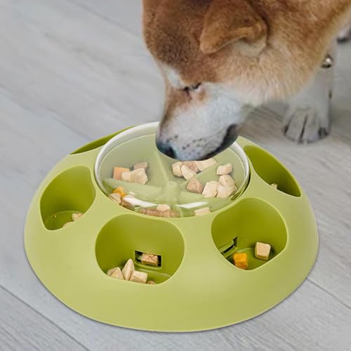 Hundespielzeug, langsames Fressen, interaktives Hundespielzeug, langsames Füttern, Spielzeug zur Bereicherung des Gehirns, geistige Stimulation, Futterspender für Hunde