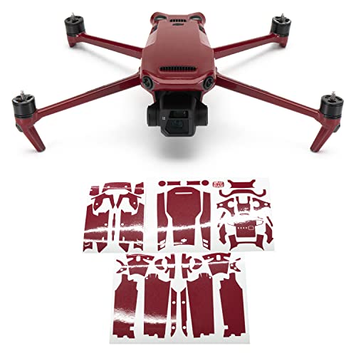 Image of WRAPGRADE Full Skin Stickers for DJI Mavic 3 / Mavic 3 Classic (Japan RED)