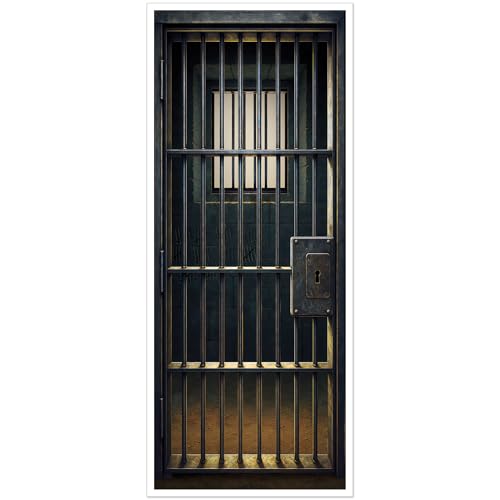 Revêtements porte cellule Beistle paquet de 2 - Décoration Halloween 6' x 30"