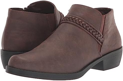 Easy Street Women's Ankle Boots and Booties, Brown/Gore, 6 | Image 6