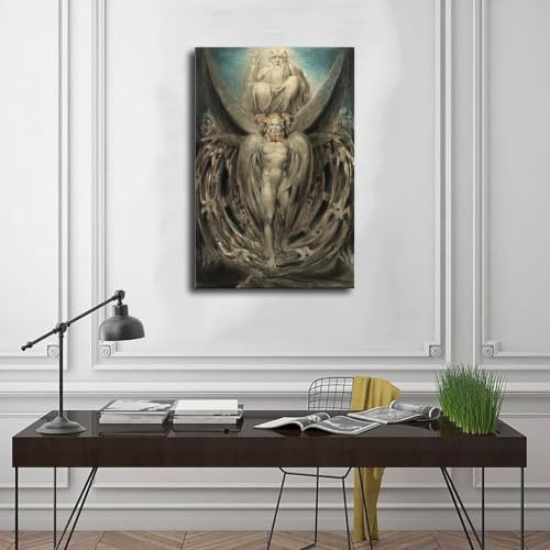 Impression sur toile William Blake tableau déco bureau moderne - 3