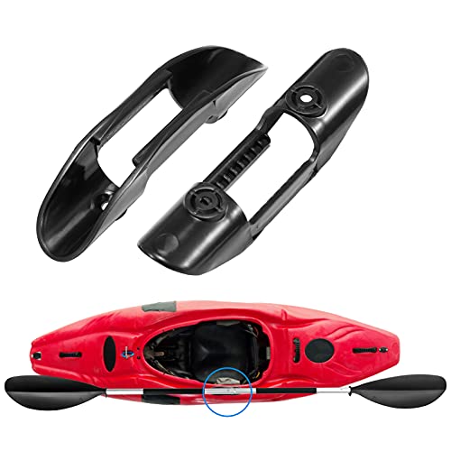YaBland Kayak Paddle Holder, 2PC Kayak Paddle Clips Oar Holder Mount