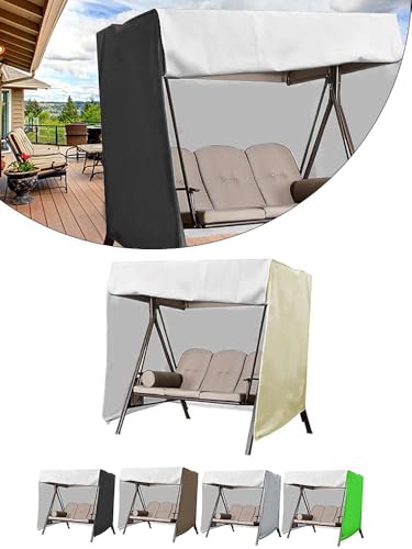 Housse balancelle 3 places extérieure bâche de protection imperméable 190T