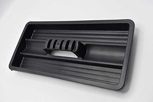 Husky 16 In. Plastic Tool Box With Rugged Metal Latch (1.6 Mm) And Ample Storage Capabilities In Black, Tool Box Organizer Heavy Duty, Durable Polypropylene, Easy To Grip, Impact Resistant Plastic #TOP7