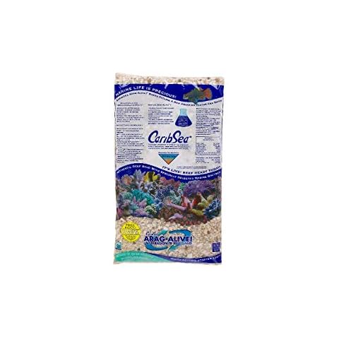 Carib Sea Arag-Alive Natural Reef Aquarium Gravel 16 lbs. Cover