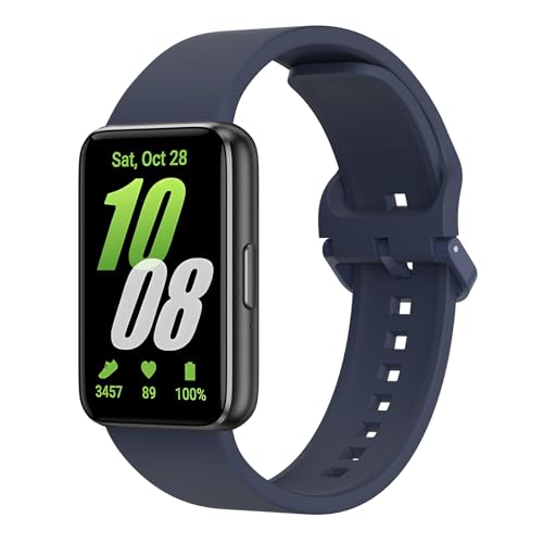 Image of Tobfit Strap Compatible for Samsung Galaxy Fit 3 (Watch Not Included), Flexible Premium Adjustable Watch Band for Galaxy Fit3 2024 SM-R390 Men & Women