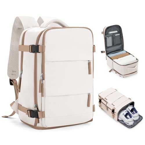 Hplqq Mochila Viaje Cabina Avion 40x20x25 Para Ryanair Mochilas Para Mujer Bolsa De Cabina Equipaje De Mano Cabina Avion Mochila De Senderismo Mochila Impermeable Cabina Mochila,A11-Beige Marrón Hplqq Mochila Viaje Cabina Avion 40x20x25 Para Ryanair Mochilas Para Mujer Bolsa De Cabina Equipaje De Mano Cabina Avion Mochila De Senderismo Mochila Impermeable Cabina Mochila,A11-Beige Marrón