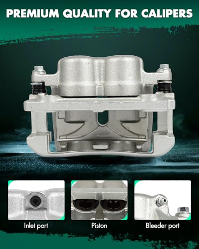 Image of SCITOO Front Right Brake Caliper With Bracket 18B4860 Compatible For Ford For F-150 2004-2005 For Ford For Lobo 2005