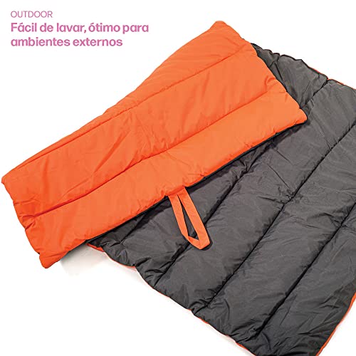 Colchão Cama Portátil Pet MADOG Outdoor Resistente a Água (LARANJA)