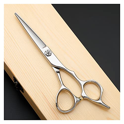 Ciseaux de coiffure structurels YZCIS 5.8 pouces en acier haute précision pour coupe droite