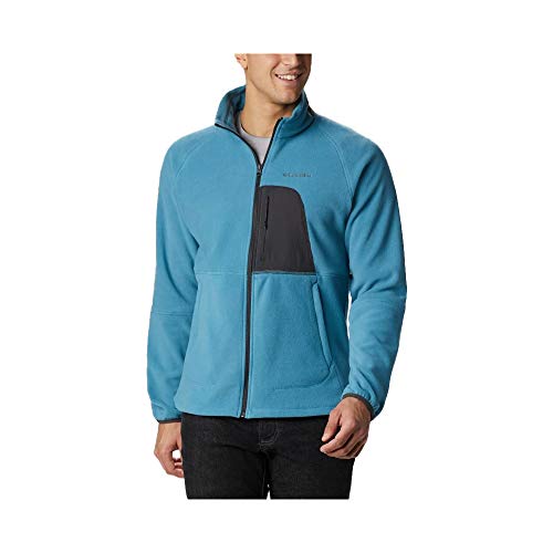 COLUMBIA MEN'S RAPID EXPEDITION FULL ZIP FLEECE CANYON BLUE/SHARK (XXL)