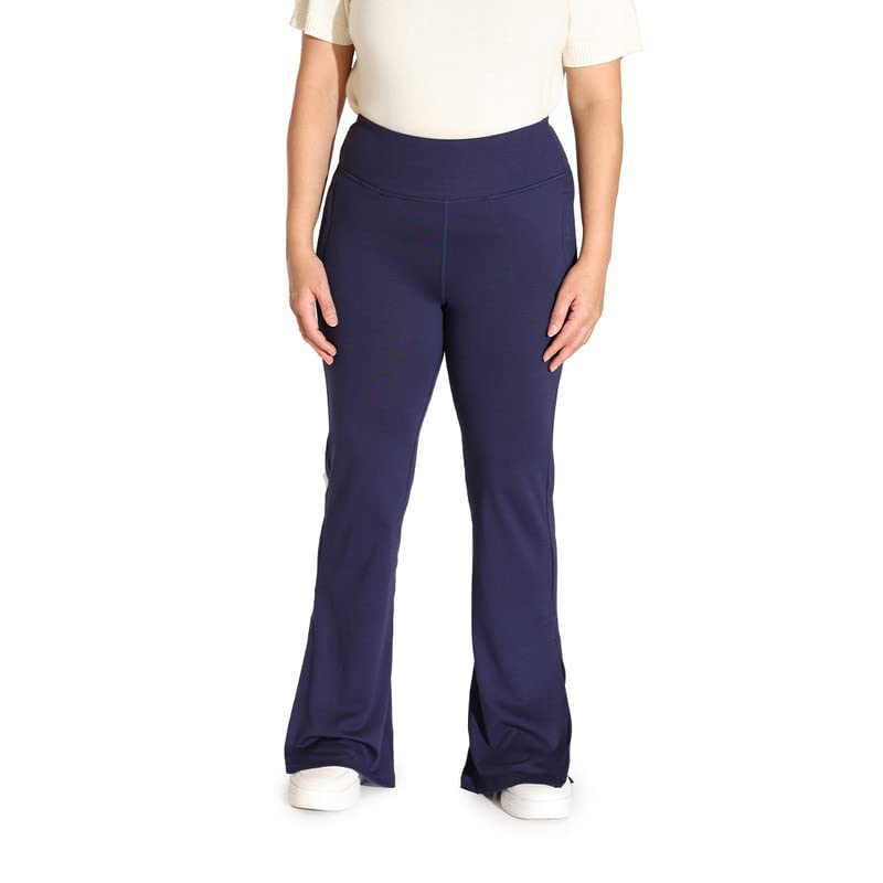 Image of BlissClub Women's Regular Fit Mid Rise Pants