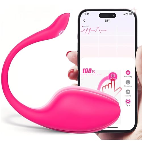 Pelvic Floor Trainer with App Control, Waterproof Silicone & USB Chargeable & Remote Control, Doctor...