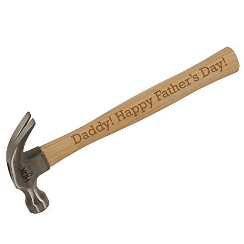Daddy! Happy Father's Day! Engraved Hammer