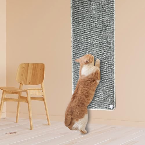 Alfombra para gato grande para escalar y rascar de pared 70.9x15.7 pulg miniatura 7