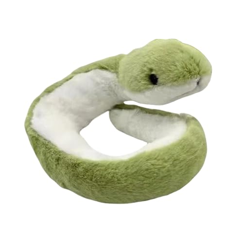 Lerpwige Mascota del año de la serpiente de peluche de peluche de peluche de animales Zodiacs Muñecas de peluche de serpiente pequeñas joyas de serpiente para decoraciones del hogar