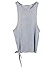 Sisterhood TeeDoc Womens Sexy Open Side Sleeveless Blouse Loose Tank Top