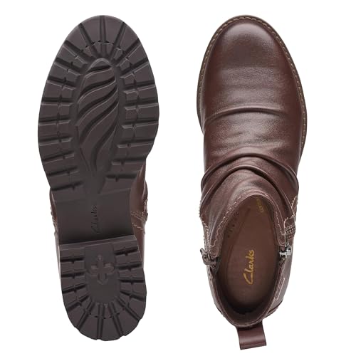 Clarks Unisex Aspra Walk WP Sneaker, British Ta, 0 US Women2