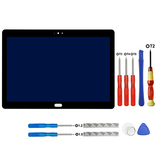 Swark - Pantalla LCD para Huawei MediaPad M3 Lite 10 BAH-W09B/ BAH-AL00A (10,1'), Color Negro