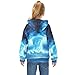 Selerdon Kid's Hoodie Sweatshirt Blue Sea Tornado Long-Sleeve Pullover Children's Fashion Casual Outfits Fall Winter Warm Clothes with Pocket
