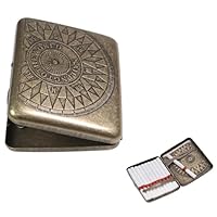 アンティーク シルバータバコ／カードケース Amazon | シガレットケース タバコ ケース 煙草 20本収納 両面