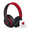 Beats Studio3 Wireless Noise Cancelling Over-Ear Headphones – Defiant Black-Red with AppleCare+ (2 Years)