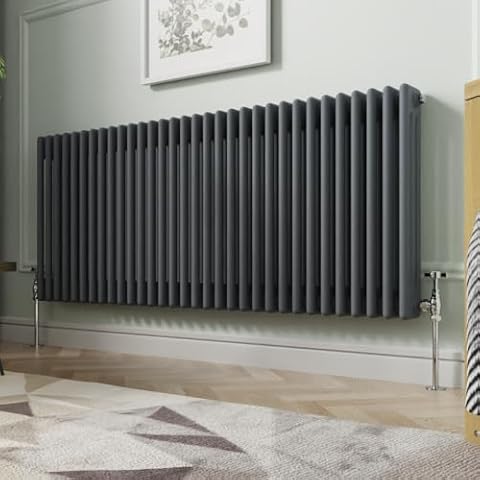 NRG Traditional Anthracite Horizontal Radiator Cover