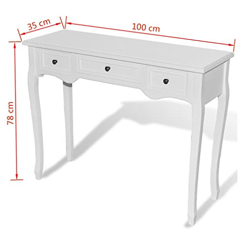 tavolo allungabile con cassetti