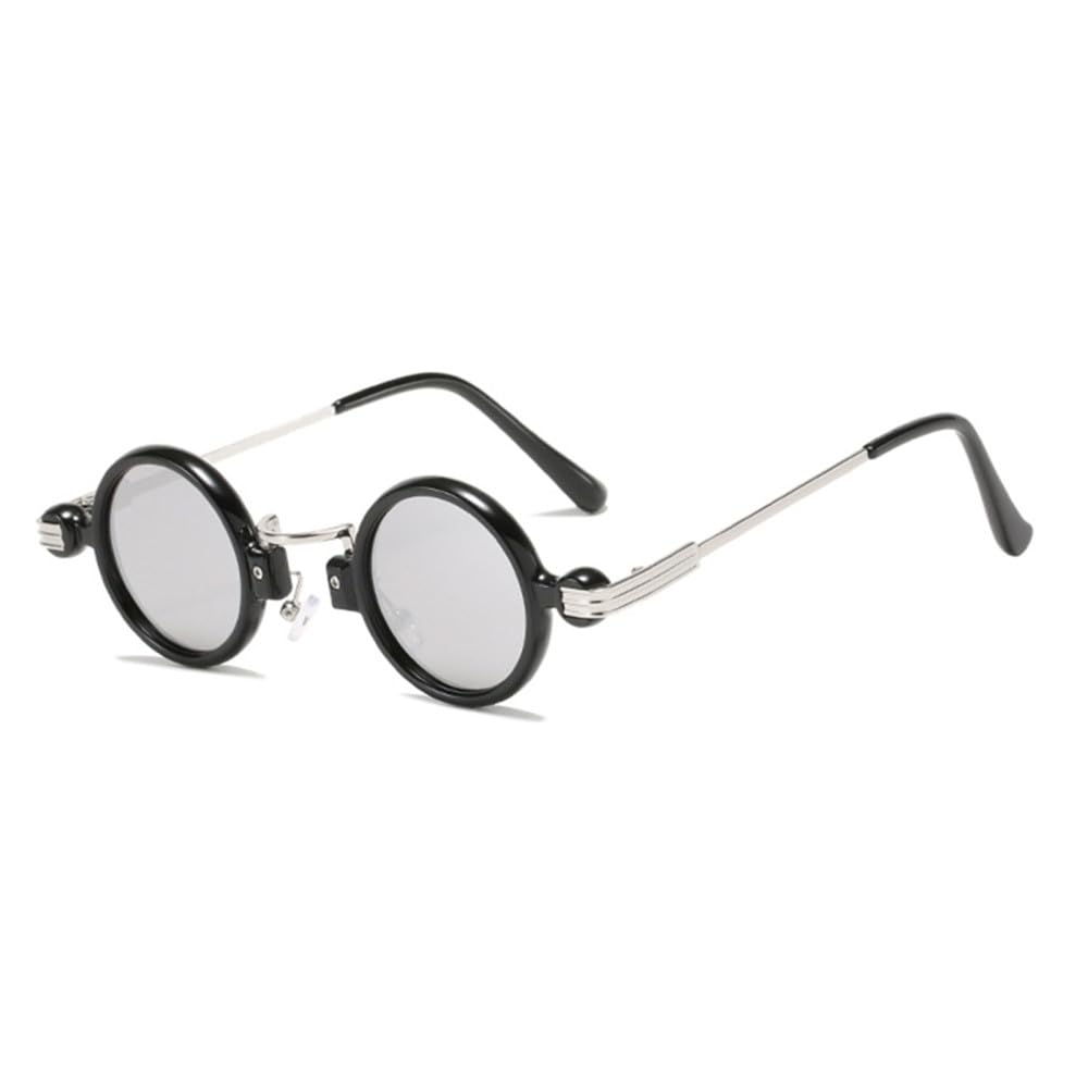 Lunettes de soleil rondes Steampunk Punk Vintage style rétro