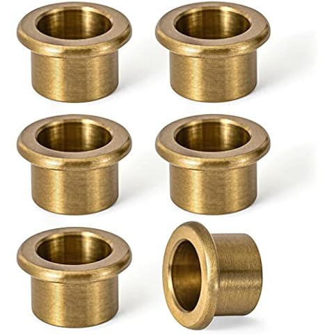 Candle Holder Taper Candle, Pack of 6 Candle Insert Candle Holder Brass Holder Candle Holder Metal Small Candle Holder Candle Inserts for Table Candles Birthday Ring Cover