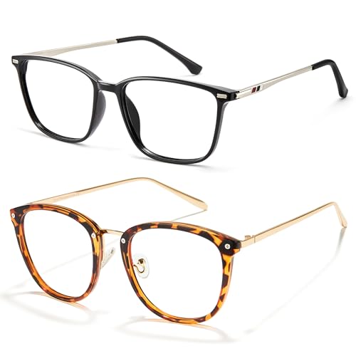 Image of Cyxus Blue Light Glasses for Women Men Stylish Computer Glasses Reduce Eye Strain UV Protection for Screen