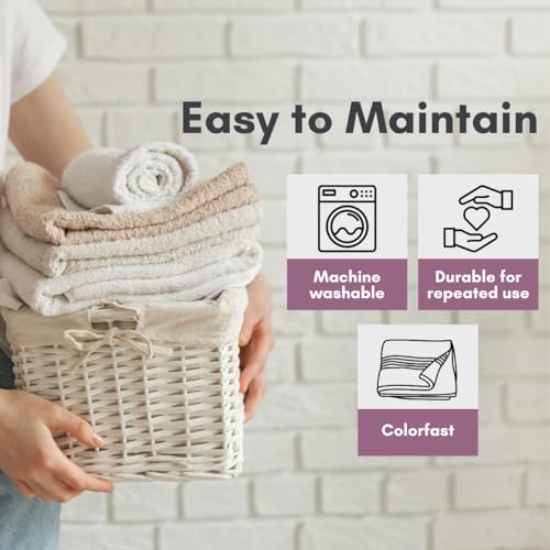 Image of Mafatlal Joy Cotton Bath Towel for Men & Women | 58 x 29 inch Large Size | Soft & Plush | Highly Absorbent | Quick Dry | 450 GSM | First Bloom | Single Towel