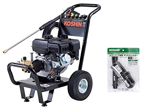 KOSHIN エンジン高圧洗浄機本体 ホース付き Amazon | 【セット品】工進(KOSHIN) エンジン式高圧洗浄機 JCE