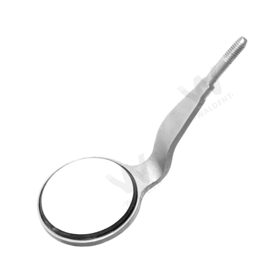 Waldent Wal-Vision D Rhodium Coated Tops No.5 | Stainless Steel | Corrosion Resistant | Slim Design (Front Surface MM (13/109)) (B09N8QZ2FM) Amazon Price History, Amazon Price Tracker