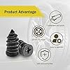 40PCS Tire Repair Rubber Nail, Vacuum Tire Repair Kits Spiral Rubber Nails, Tire Screw Plug Fast Tool Self Service Tire Repair Nail for car, Motorcycle, Truck, Tractor Tire Puncture Repair #3