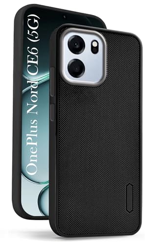 Image of Jkobi Rubberised Back Cover Case for Oneplus Nord CE 6 (Textured Grip Design | Micro-Fiber Cloth Inside | Slim and Light Weight | Soft Touch and Feel)