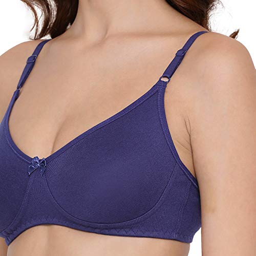 Image of Lyra Women's Cotton Non Padded Wire Free T Shirt Bra