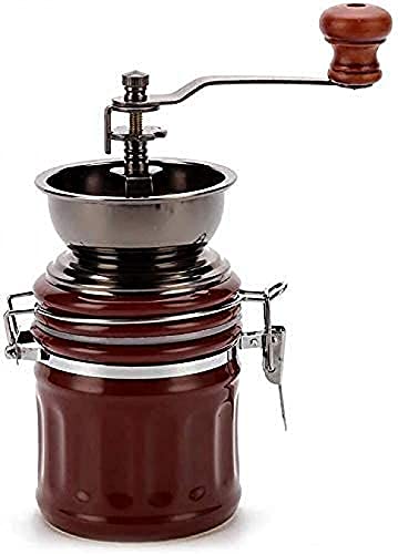 Moulin à main de machine à épices et café vintage black durable - 2