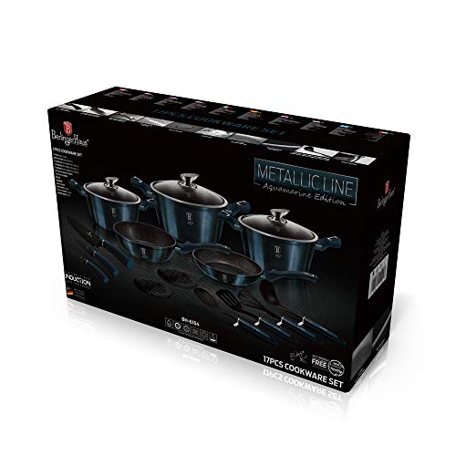 Berlinger-Haus-Aquamarine-Bateria-Cocina-Induccion-17-Piezas-Antiadherente-Marmol-sin-PFOA-Aluminio-Set-3-Cazuelas-3-Tapas-Cristal-2-Sartenes-3-Cuchillos-4-Utensilios-2-Salvamanteles-Diseno