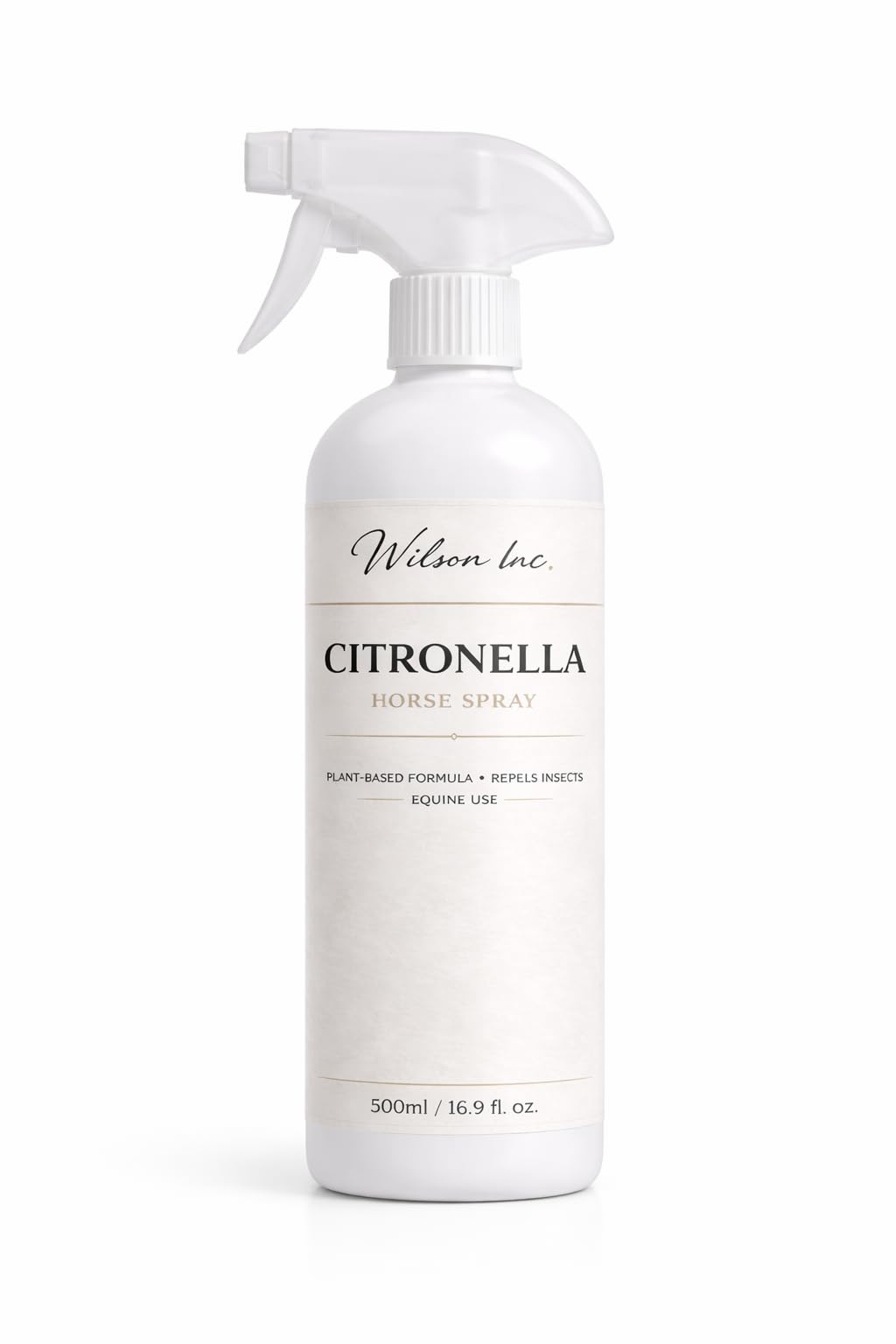 Wilson Inc Citronella Luxe Defence Spray for Horses - Elite Botanical Fly Protection for the Discerning Equestrian (5ltr)