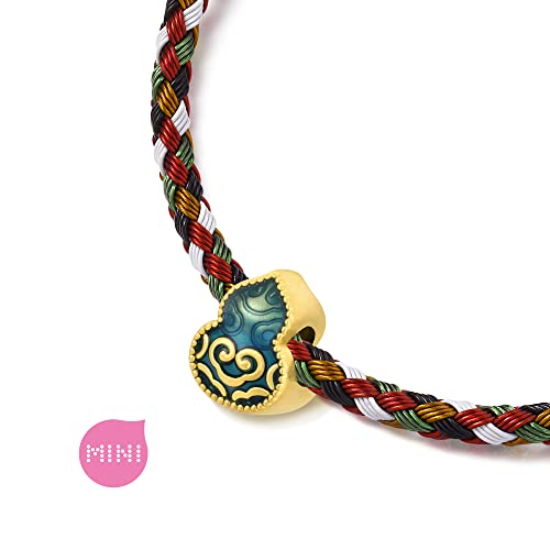 CHOW SANG SANG 999 24K Gold Cultural Mini Wulu (Groud) Charm Bracelet for Women [Pure Gold Not Gold Plated] 92660C3