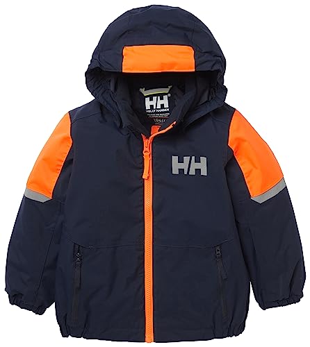 Helly-Hansen Rider 2.0 Insulated Ski Jacket for Kids - Waterproof, Breathable, Neon, Reflective,...