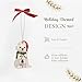 Spode Christmas Tree Dog Ornament, Festive Tree Decoration for Holiday Celebrations with Ribbon Bow for Hanging, Adorable Cute Puppy Seasonal Accent & Classic Home Holiday Décor