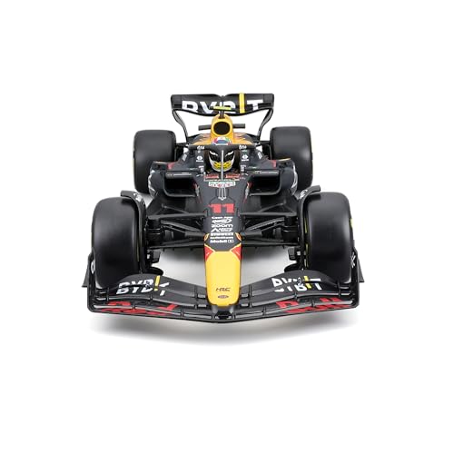 Bburago 1:18 Race Oracle Red Bull Racing RB19 (2023) w/Driver, Formula 1 Collectible, Diecast Car, Adults & Older Kids, Unisex