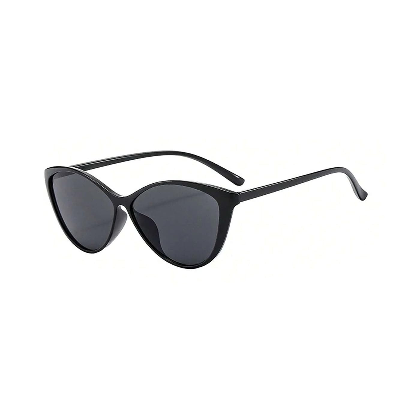 Style Cat-Eye Ultra-Light Sunglasses Anti-UV Big Face Myopia Sunglasses-image-48