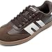 DREAM PAIRS Women's Tennis Sneakers Walking Flat Low-Top Casual Lace-Up Comfortable Nia Fashion Sneakers Shoes,Size 9,Brown,SDFN2442W
