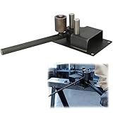 lesolar Manual Rebar Bender Tool, 4-14mm Steel Rod Bender Rebar Bending Tool Metal Bending Tools for DIY, Construction, Tool Repair Shop, Metalworking Shop